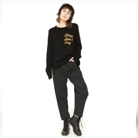 Free People -157 Sandrine Rose Relaxed Fit Ankle Jeans in French Worker Size 29 - Picture 4 of 12